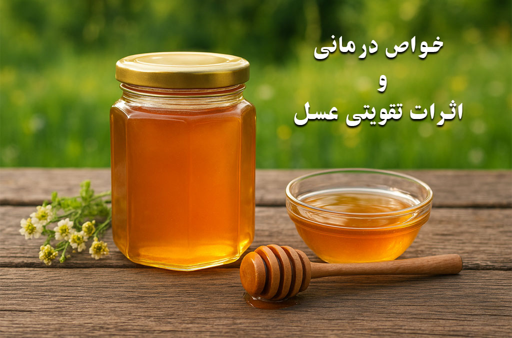 خواص درمانی و اثرات تقویتی عسل