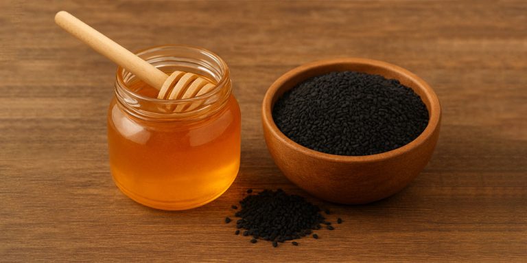 عسل و سیاه دانه